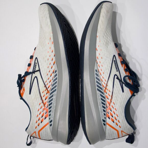 Brooks Levitate GTS 5 White Blue Orange Men Size 7D - Very Minimal Wear! main image 6